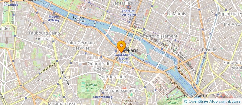 localisation de l'entreprise INTEGRALE à PARIS