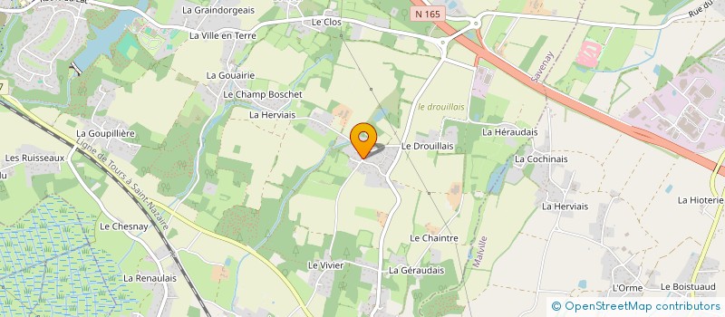 localisation de l'entreprise INTEGRALE  SAVENAY