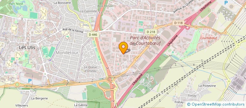 localisation de l'entreprise INTEGRALE CSI à LES ULIS