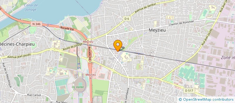 localisation de l'entreprise INTEGRALE RENOV  CHASSIEU