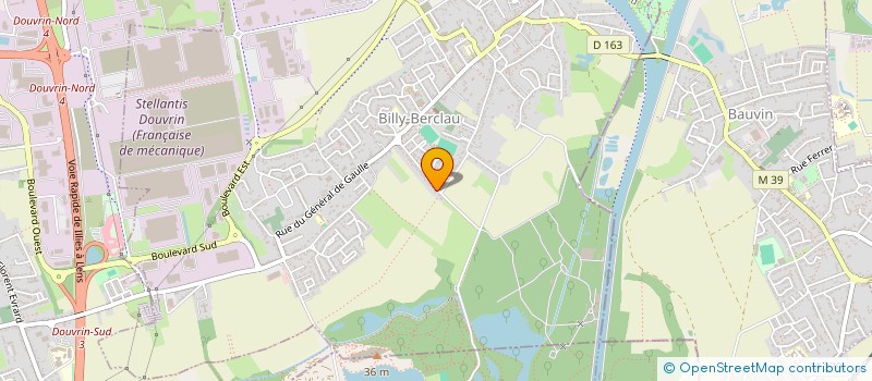 localisation de l'entreprise INTEGRALE RENOVATIONS  BILLY-BERCLAU