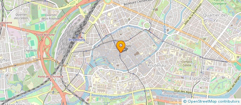 localisation de l'entreprise INTEGRALES PRODUCTIONS à STRASBOURG