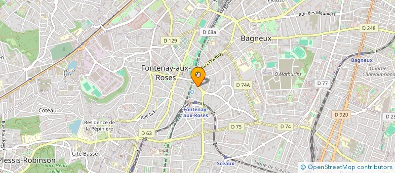 localisation de l'entreprise INTEGRAT TECHNIQ MODER ENSEIGNE SUPERIEU à FONTENAY-AUX-ROSES