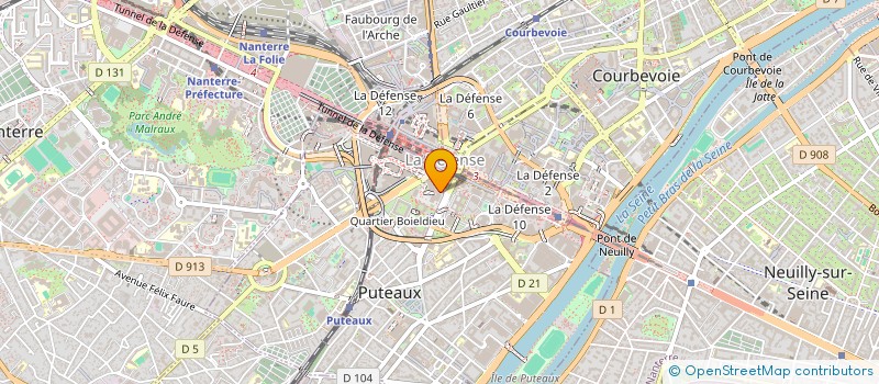 localisation de l'entreprise INTEGRATED ET MODULAR à PUTEAUX