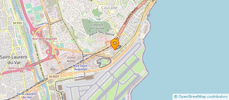 localisation de l'entreprise INTEGRATION ALTERNATIVE à NICE