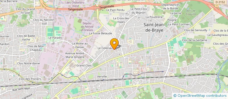 localisation de l'entreprise INTEGRATION DEVELOPPEMENT ET APPLICATION LOGICIEL à SAINT-JEAN-DE-BRAYE