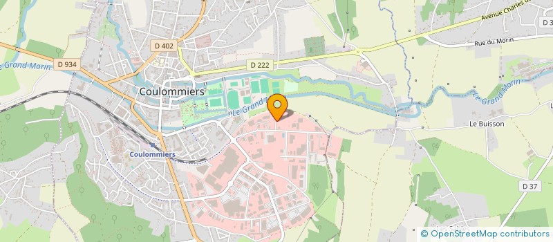 localisation de l'entreprise INTEGRATION SUR TERMINAUX AERAUL CLIMATI à COULOMMIERS