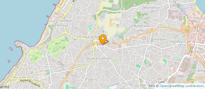 localisation de l'entreprise INTEGRATION TECHNOLOGIE à ANGLET