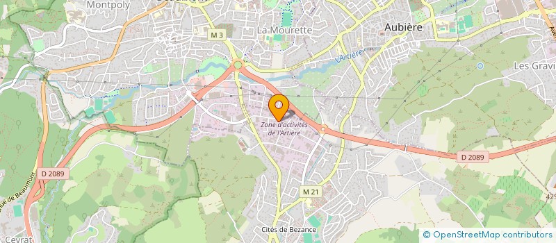 localisation de l'entreprise INTEGRATION TEXTE IMAGE  CHAMALIERES