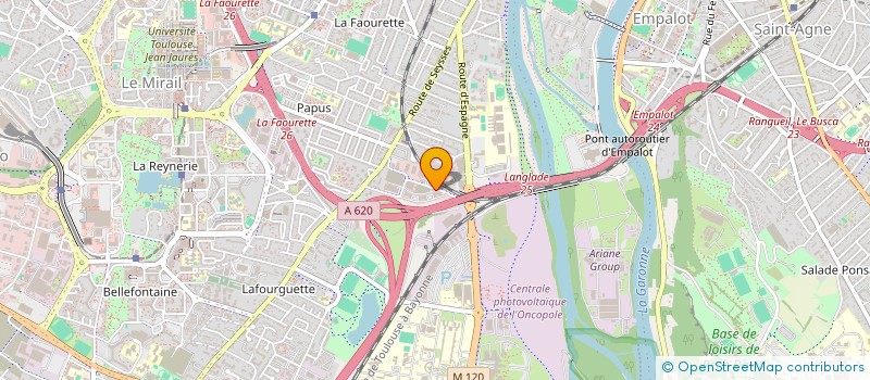 localisation de l'entreprise INTEGRATIV à TOULOUSE