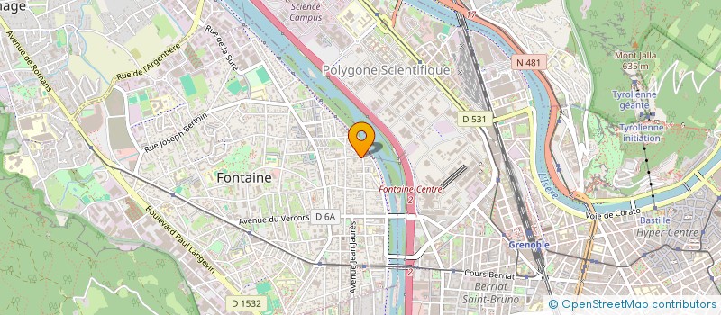 localisation de l'entreprise INTEGRE à FONTAINE