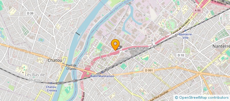 localisation de l'entreprise INTEGRIS CONSULTING à RUEIL-MALMAISON