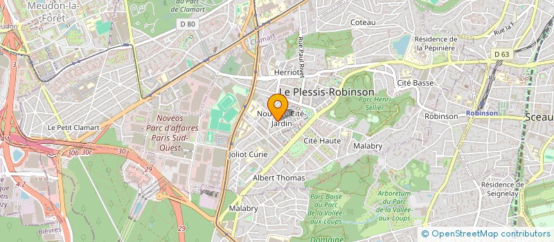 localisation de l'entreprise INTEGSYS CONSULTING à LE PLESSIS-ROBINSON