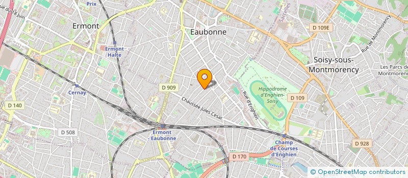 localisation de l'entreprise INTEJI à EAUBONNE