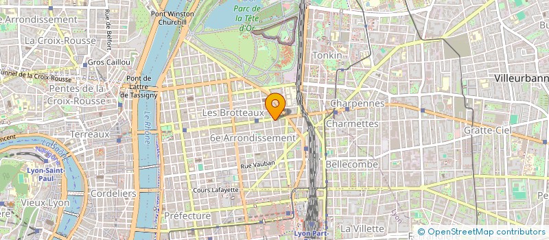 localisation de l'entreprise INTEL'COM  LYON