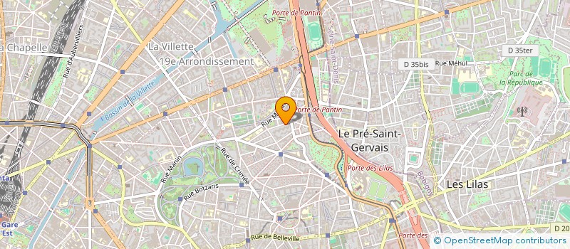 localisation de l'entreprise INTEL TECHNOLOGIE  PARIS