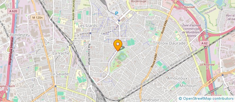 localisation de l'entreprise INTELECO à TOULOUSE