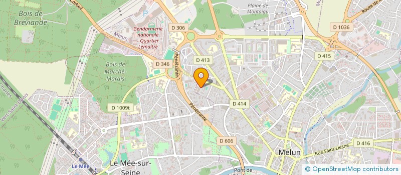 localisation de l'entreprise INTELECTRA  MELUN