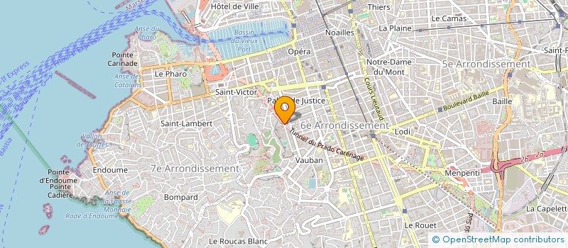localisation de l'entreprise INTELFILM à MARSEILLE
