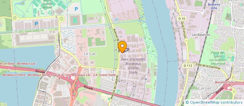 localisation de l'entreprise INTELIA CONVERGENCE à BORDEAUX