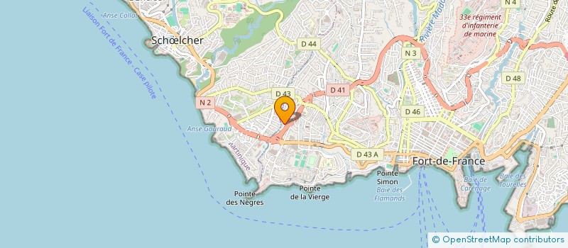 localisation de l'entreprise INTELIGENCIA  FORT-DE-FRANCE