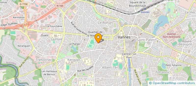 localisation de l'entreprise INTELLECT FAMILY CLUB  VANNES