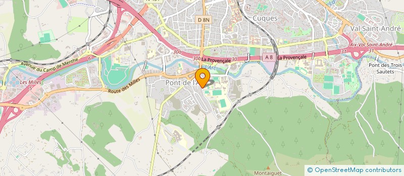 localisation de l'entreprise INTELLECTIS à AIX-EN-PROVENCE