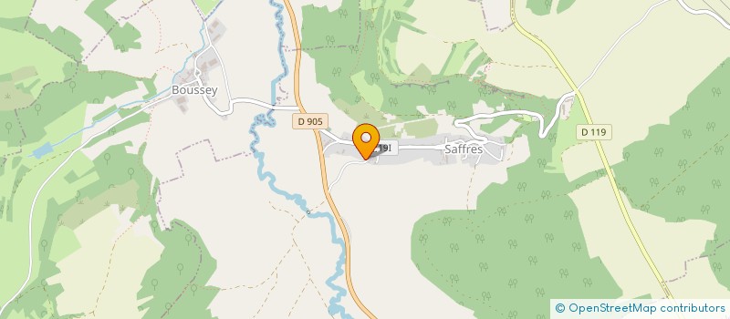 localisation de l'entreprise INTELLECTUALITY  SAFFRES