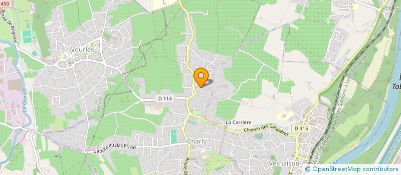 localisation de l'entreprise INTELLIANS  CHARLY