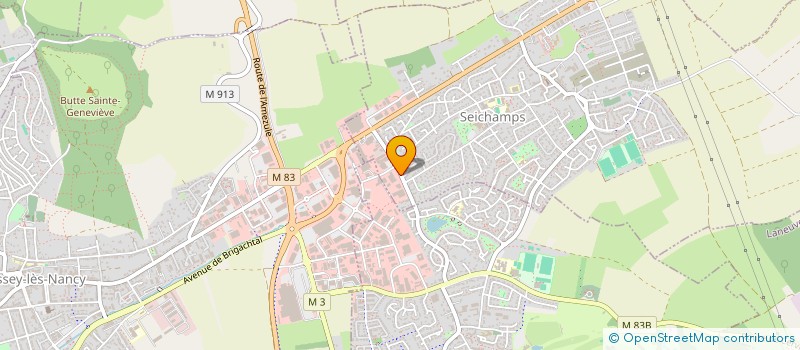 localisation de l'entreprise INTELLIBIO  SEICHAMPS