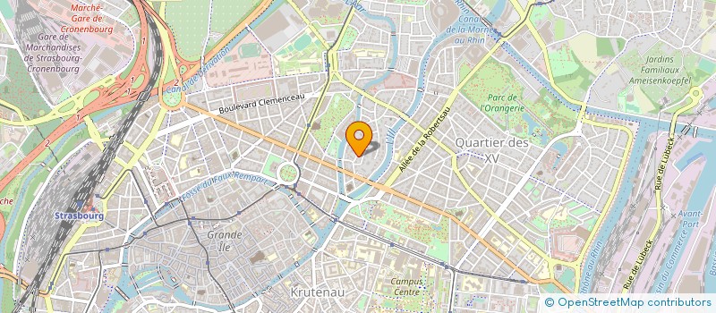 localisation de l'entreprise INTELLIGENCE ARTIFICIELLE EN IMAGERIE à STRASBOURG