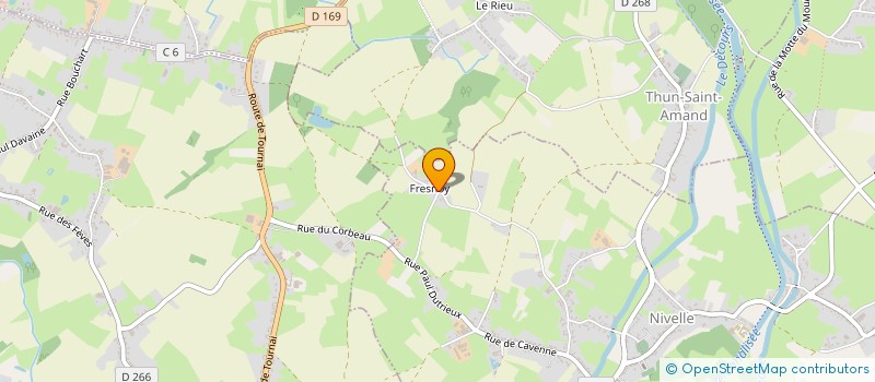 localisation de l'entreprise INTELLIGENCE CLIMATIC  NIVELLE