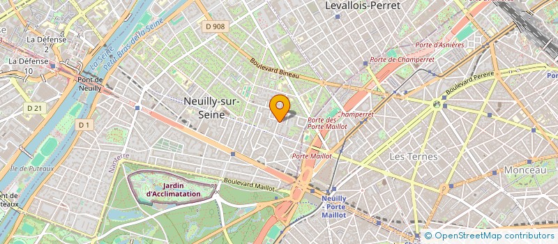 localisation de l'entreprise INTELLIGENCE CONTROLE à NEUILLY-SUR-SEINE