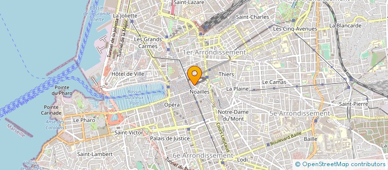 localisation de l'entreprise INTELLIGENCE CREATIVE DEVELOPPEMENT à MARSEILLE