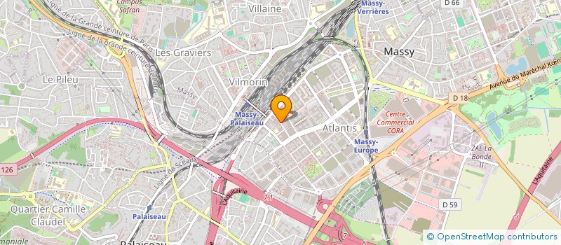 localisation de l'entreprise INTELLIGENCE DATA FOR CONNECT à MASSY