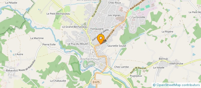 localisation de l'entreprise INTELLIGENCE DESIGN ELECTRONIQUE EN ABREGE IDELECTRONIQUE à ROCHECHOUART