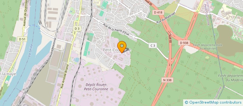 localisation de l'entreprise INTELLIGENCES ACTIVES SECURITY  PETIT-COURONNE