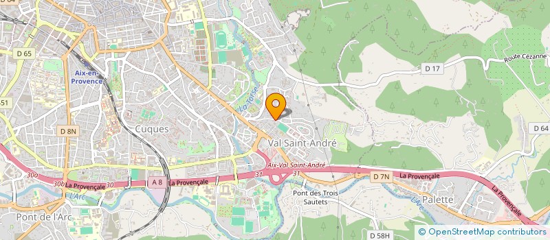 localisation de l'entreprise INTELLIGENTSIAD à AIX-EN-PROVENCE