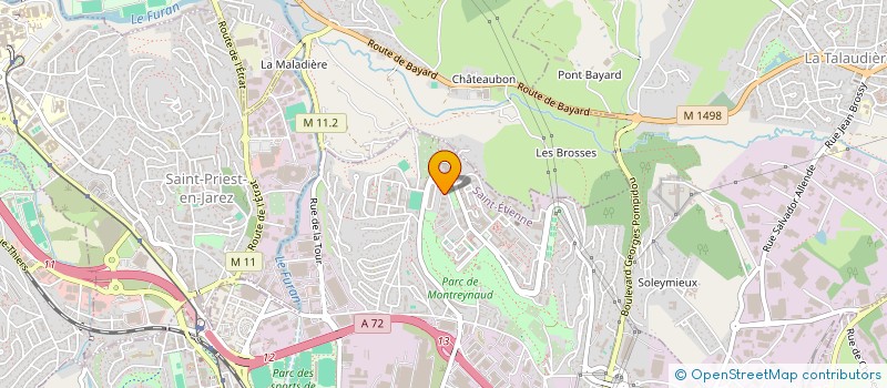 localisation de l'entreprise INTELLIGRATION  SAINT-ETIENNE