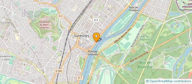 localisation de l'entreprise INTELLIQUE à SURESNES