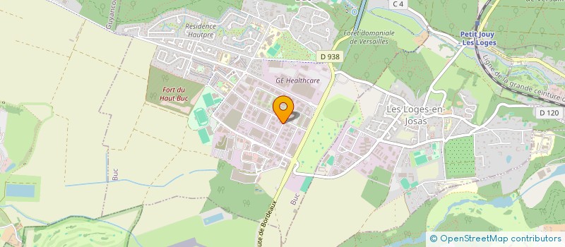 localisation de l'entreprise INTELLIS  BUC