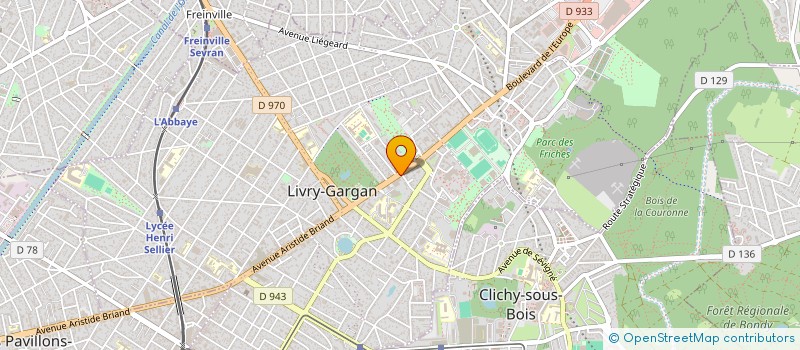 localisation de l'entreprise INTELSIM  LIVRY GARGAN