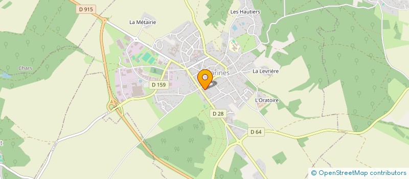 localisation de l'entreprise INTEMPOR'ELLES à MARINES