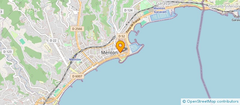 localisation de l'entreprise INTEMPOREL à MENTON