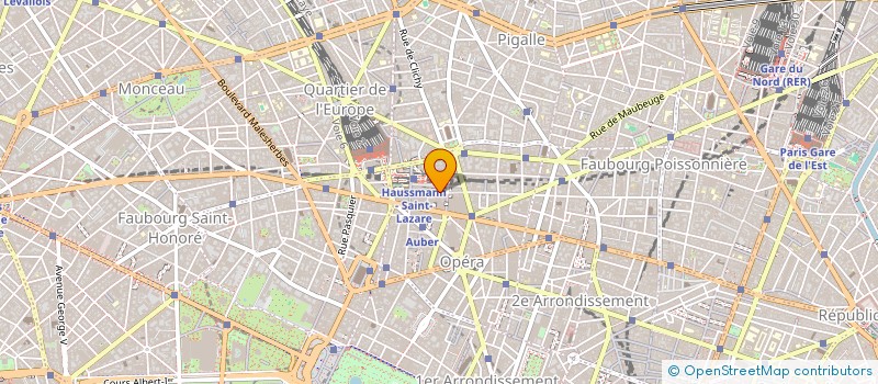 localisation de l'entreprise INTEMPOREL  PARIS