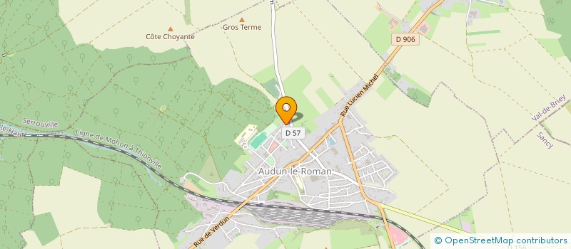 localisation de l'entreprise INTEMPORELLA  AUDUN-LE-ROMAN