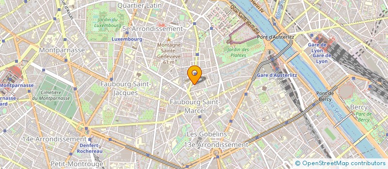 localisation de l'entreprise INTENDANCE à PARIS