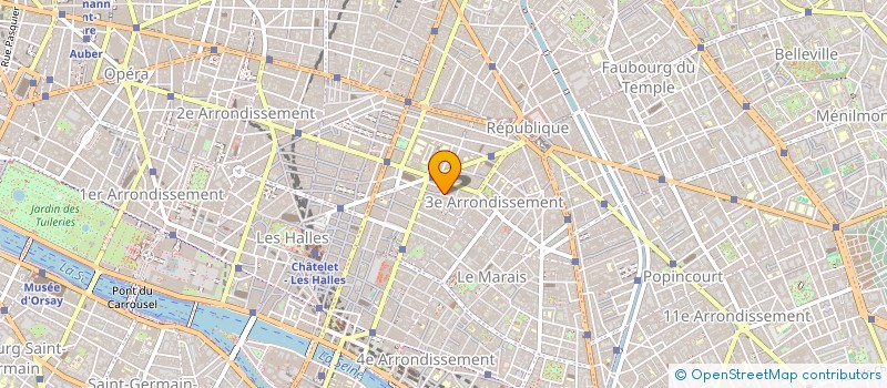 localisation de l'entreprise INTENSE  PARIS