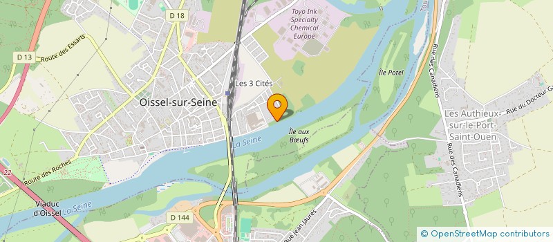 localisation de l'entreprise INTENSE IMMO  OISSEL