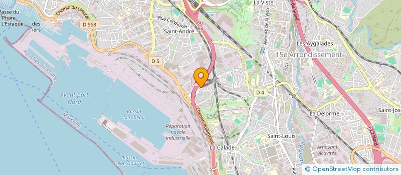 localisation de l'entreprise INTENSE MULTISERVICES à MARSEILLE